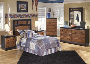 Aimwell Twin Panel Headboard, Dresser & Mirror