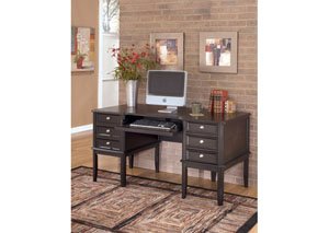 Carlyle Leg Desk w/Storage