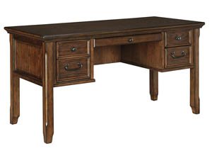 Woodboro Brown Home Office Desk