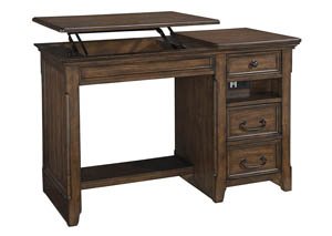 Woodboro Brown Home Office Lift Top Desk