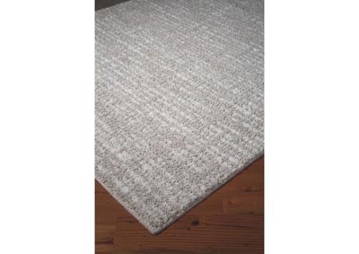 Norris Taupe/White Large Rug