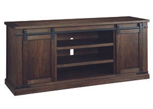 Budmore Rustic Brown Extra Large TV Stand