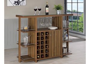 Walnut Bar Unit