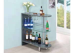 Glossy Grey Bar Unit