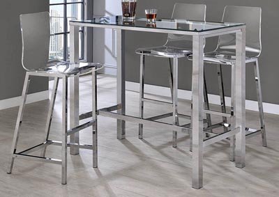 Glass Bar Table