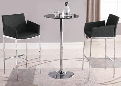 Chrome Bar Table