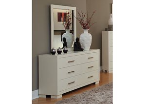 Image for Jessica White Dresser w/Mirror