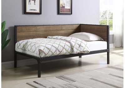 Image for Getler Daybed Weathered Chestnut and Black