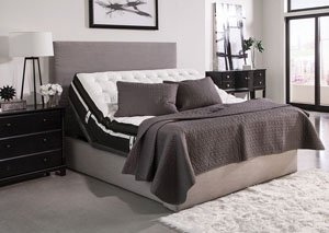Black Full Adjustable Bed Base