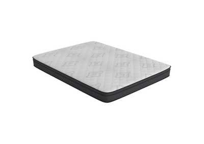 Image for Evie 9.25" Full Mattress White And Black