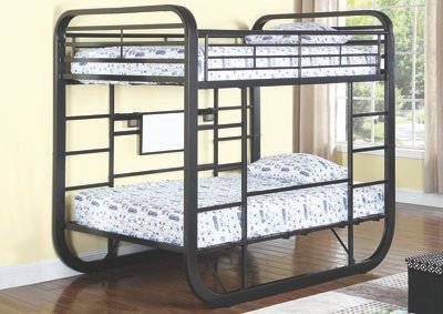 Archer Chestnut Full Workstation Bunk Bed