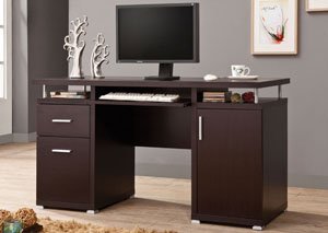 Cappuccino Computer Desk